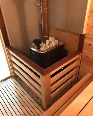 Built wood sauna (picture 5)