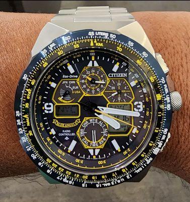 Citizens Navy Blue Angels Watch