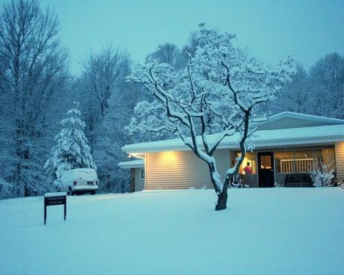 One of the several "cottages" where kids stay.