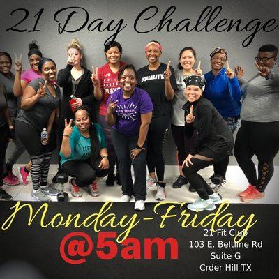 21FitClubDallas is your home for small group training! Join today!