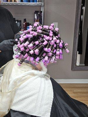 Twisted Spiral perm