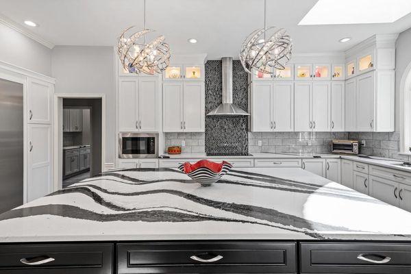 Cambria Bentley countertops.