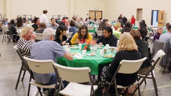 Potluck lunch