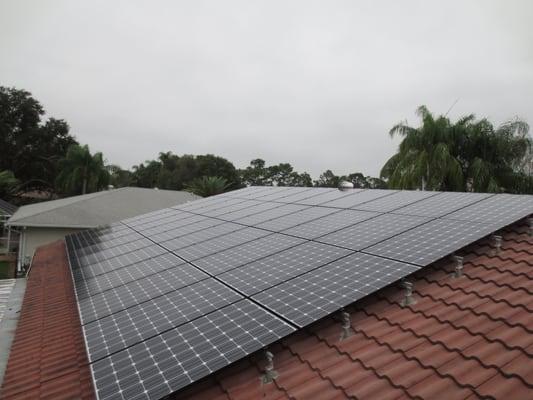 10.2 kW on a barrel tile roof in Sarasota