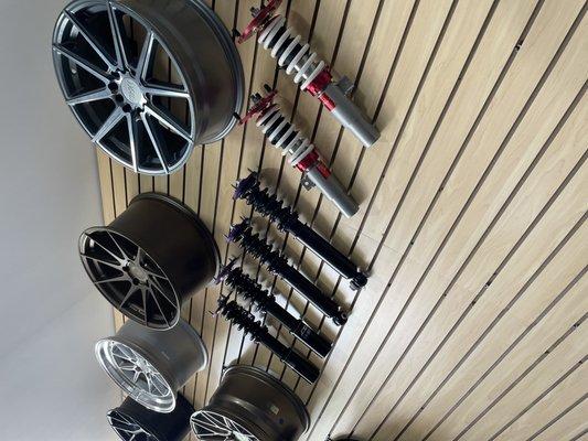 Coilover for all make and models come by !!