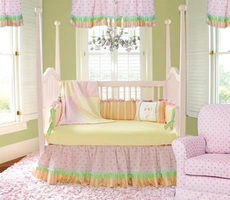 Exquisite Ballerina Crib Bedding Set