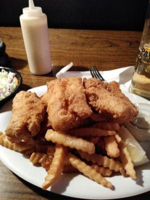 All you can eat Fish Fry on Friday Night.