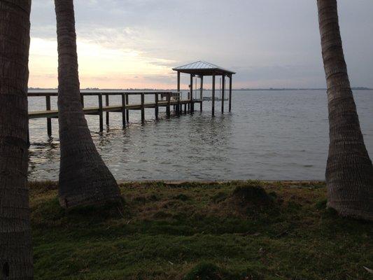 New Dock in Melbourne Beach