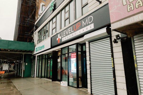 LevelUP MD Urgent Care in Williamsburg Brooklyn, NY.