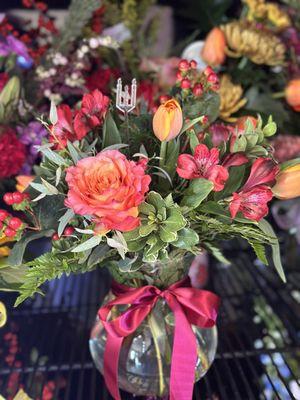 Flower arrangements by the Blossoms team