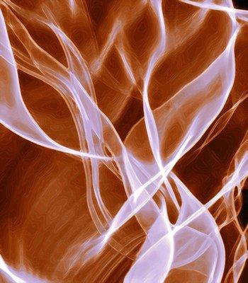 Abstract Photograph Cold Fire