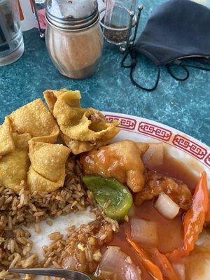 Sweet and sour chicken