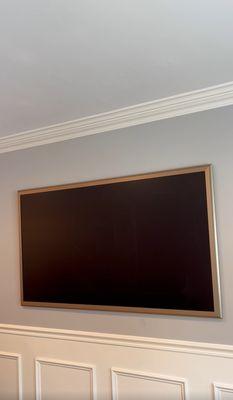 Samsung tv with frame