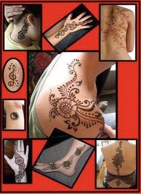 henna tattoos