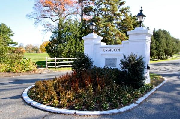 Rumson is situated on a peninsula with excellent schools, shopping and town center.