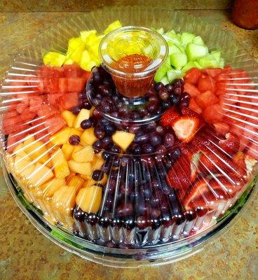 Thank you very much El Guero for the fruit platter for 30 people that you prepared for us.The nurses really liked it, God Bless y'all.