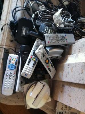 How many remotes do you have? Our typical challenge.