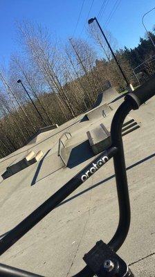 Great skatepark! Wish there was more Quarter ramps tho! Still, great park fun to ride