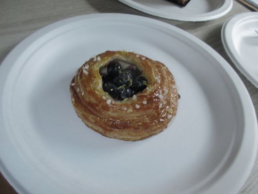 Blueberry-Lemon Danish