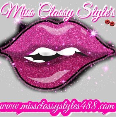 Miss Classy Style's logo and name for the brand