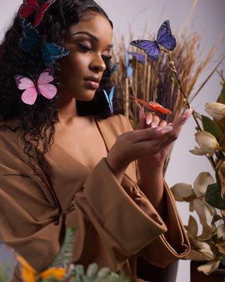 Everyone loves butterflies, just another concept shoot. Book your shoot today