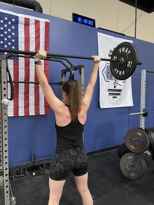 Overhead press