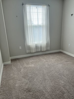 No damage to carpet