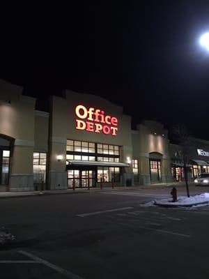 The north side of office depot