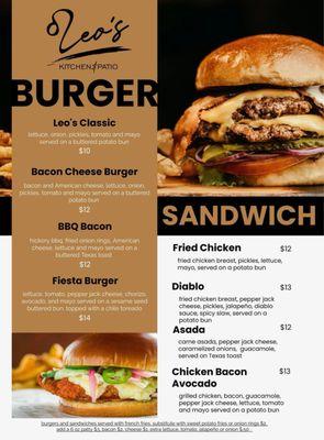 Burger menu