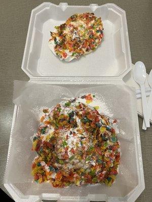 Fruity pebble kake