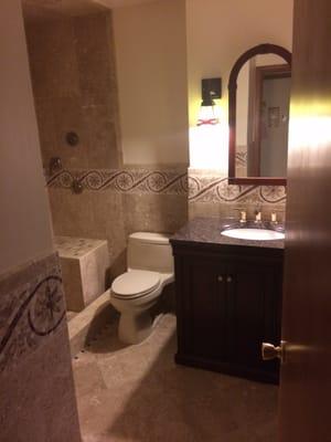 A job well done for a small bathroom.