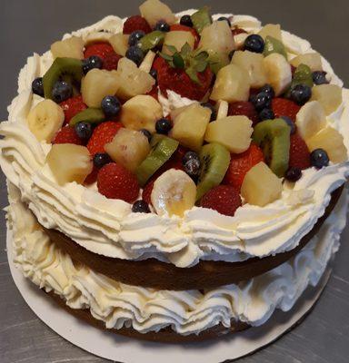 Fruit Basket Cake