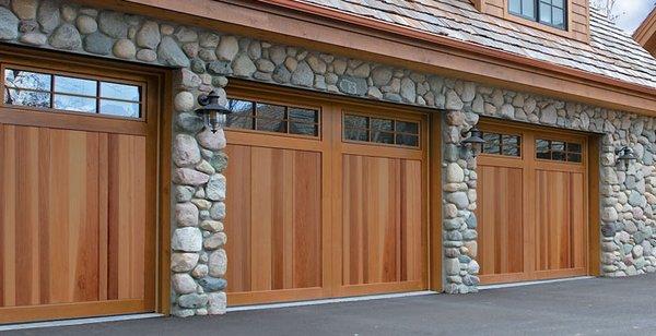 Wood Residential Garage Doors