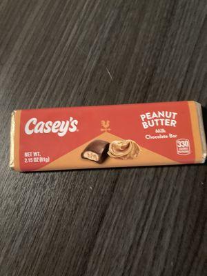 Casey's chocolate, yummy