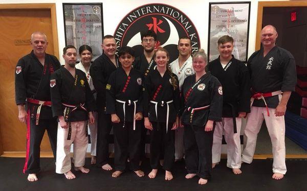 Our mystic dojo black belts