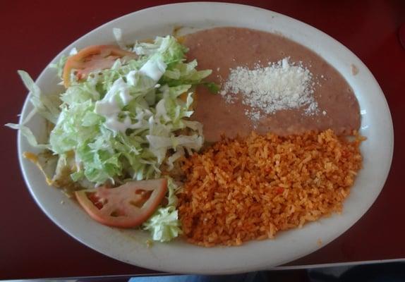 Enchiladas Verdes de pollo