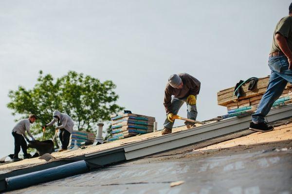 New Highlands Ranch residential roof in action