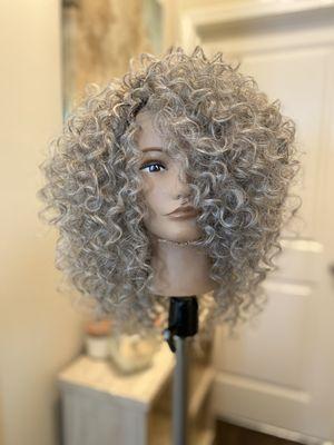 Full custom crochet wig