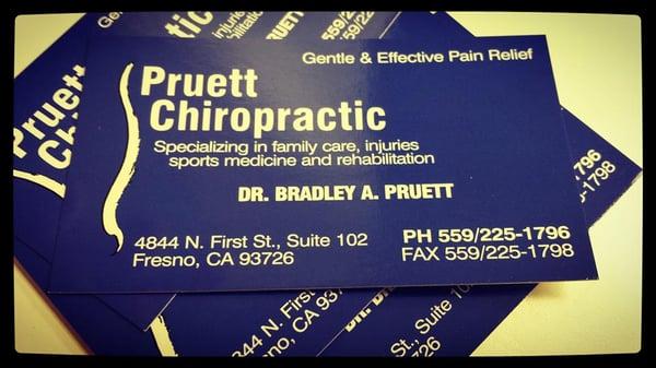 Pruett Chiropractic Fresno, CA 559.225.1796