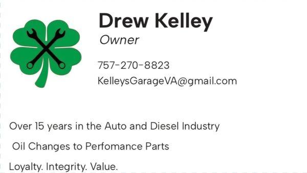 Kelley's Garage