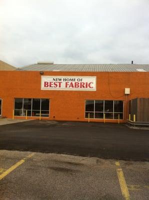 Best Fabrics moved to 10850 Harry Hines Blvd(crossed street)