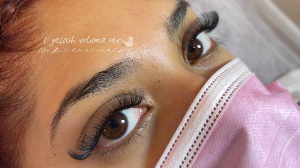 Eyelash volume set