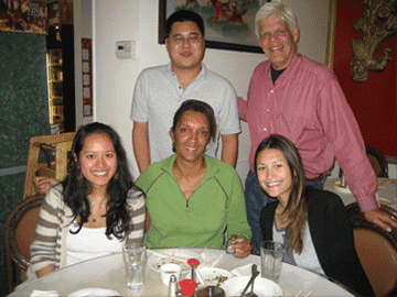 From top left; Hee J. Kim, Tom Miller, Jennella Sambour, Natashe Washington, and Carina Tong