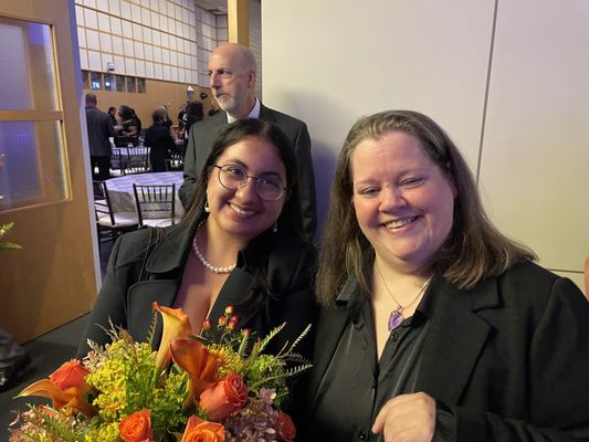 Genevieve Santilli, editor, and June Desmond, publisher