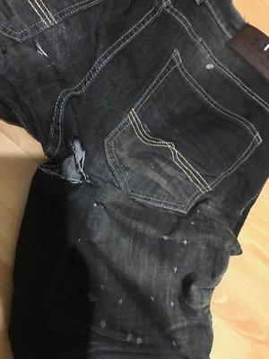 ripped pants within one day from good stock