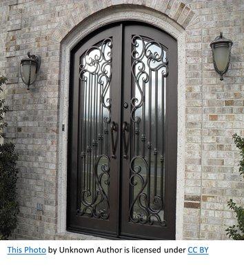 Iron door restoration /Iron door refinishing