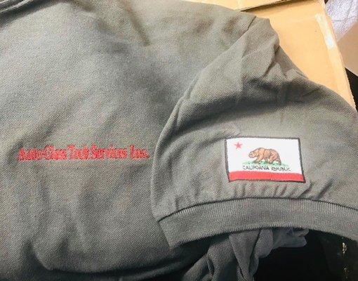 Custom embroidery work shirts