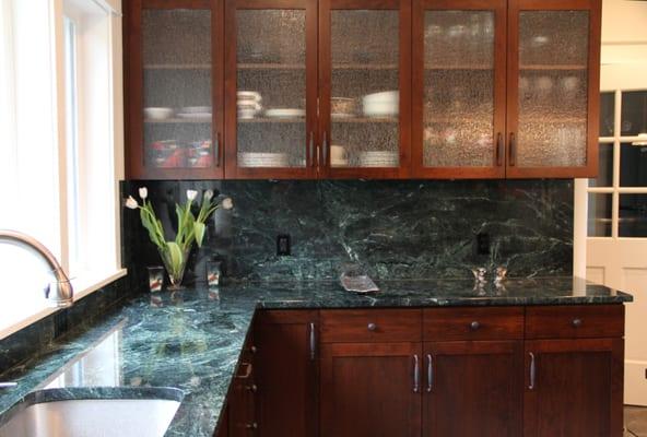 Serpentine Slab Countertops