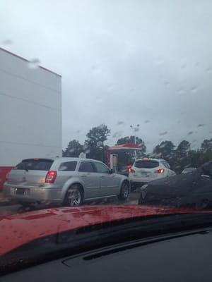 Long drive through line. Had to go inside to order after being ignored at the menu/speaker.