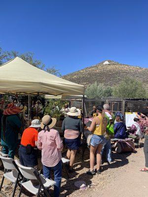 Grand opening of African American Garden